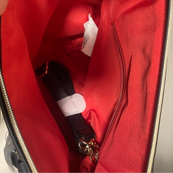 NWT Loungefly Disney Minnie Mouse Polka Dot Satchel Bag - Picture 12 of 13